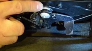 HowTo Replace A Reclining Mechanism Release Trigger [upl. by Ailbert]