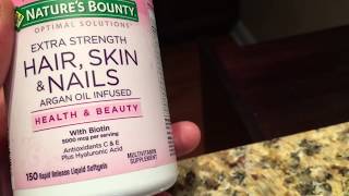 Hair skin and nails supplement review [upl. by Selfridge497]