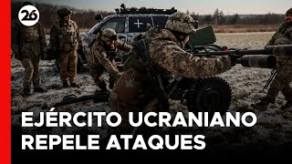 GUERRA RUSIAUCRANIA  El Ejército ucraniano repele más de 40 ataques rusos [upl. by Leumas848]