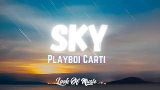 Playboi Carti  Sky Lyrics [upl. by Neilson]