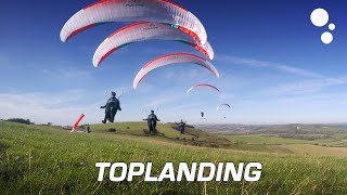 Paragliding Skills Toplanding in light winds [upl. by Hartnett]