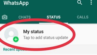 How To Fix Whatsapp Status Problem Solve [upl. by Aisorbma791]