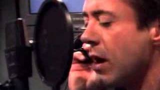 Robert Downey Jr sings quotMan like Mequot [upl. by Wurst]