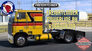 Freightliner Powerliner  Rushour109  Detroit Diesel [upl. by Noisla]