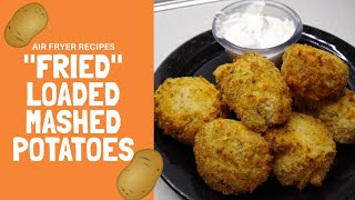 quotFriedquot Mashed Potatoes  Air Fryer Recipes [upl. by Ocer]