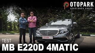 MercedesBenz E220d 4MATIC  TEST [upl. by Sheba]