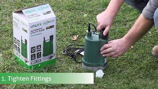 How to Install a Utility Pump [upl. by Neelac881]