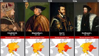 Timeline of the Rulers of Germany [upl. by Egdamlat]