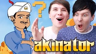 Dan and Phil Play AKINATOR [upl. by Kred]