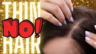 How to Wear a HAIR TOPPER for THINNING HAIR in MINUTES [upl. by Aitnohs]