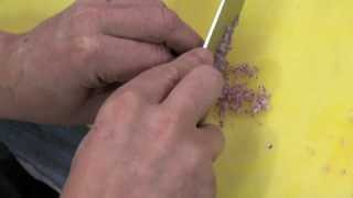 Marco Pierre White  How to finely chop onions [upl. by Acinomed]