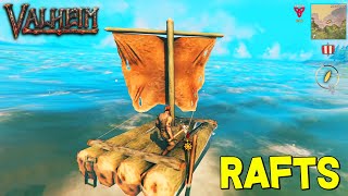 Everything About Rafts in Valheim Quick Guide [upl. by Normak575]