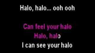 Beyonce  Halo Piano instrumental with lyrics [upl. by Aramo990]