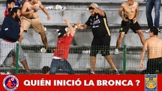 Veracruz vs Tigres quién inició la bronca [upl. by Bolanger]