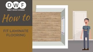 How to Fit Laminate Flooring [upl. by Varin218]