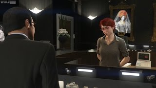 GTA 5 PS4  Mission 10  Casing The Jewel Store Gold Medal [upl. by Lede441]