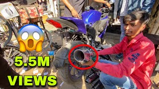 Trying Bullet Exhaust In R15 V3😱 [upl. by Hugh648]