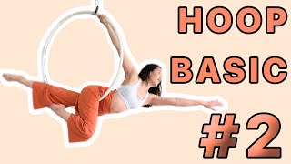 Aerial Hoop Basic 2 10 Beginners Tricks to Master [upl. by Tsepmet195]