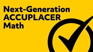 Free NextGeneration ACCUPLACER Math Study Guide [upl. by Busch]