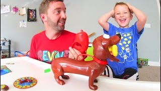 Father amp Son PLAY DOGGIE DOO  Poo Surprise [upl. by Nonnad]