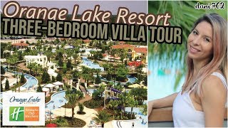 Orange Lake Resort  Three Bedroom Villa Tour  Holiday Inn Club Vacations  River Island [upl. by Raddi]