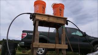 Simple Gravity Drip Irrigation [upl. by Schoof542]