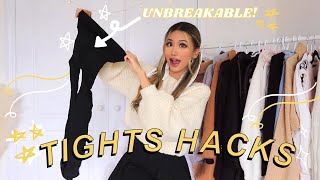 Tights hacks that every girl needs to know life changing [upl. by Darren]