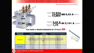 Dimensionamento de ELO Fusível [upl. by Tertia]