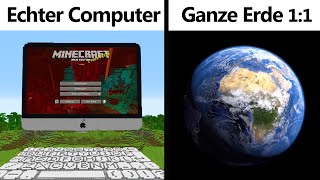 Die unglaublichsten Bauwerke in Minecraft [upl. by Zerdna]