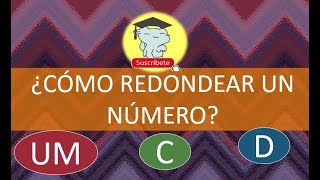 ¿Cómo redondear a decenas centenas y unidades de millar [upl. by Alakim]