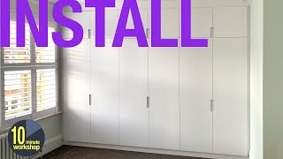 Builtin Wardrobes and Shelving Installation video 344 [upl. by Curren]