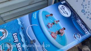 BESTWAY 13ft Fast Set Pool [upl. by Siugram]