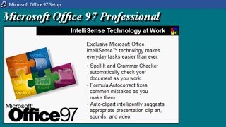 Using Office 97 on Windows 10 [upl. by Abihsat]