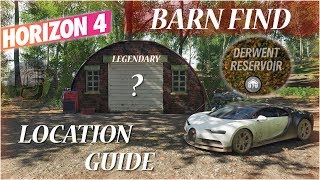 Forza Horizon 4 Barn Find Location by Derwent Reservoir  Forza Horizon 4 Barn Find Locations FH4 [upl. by Pride]