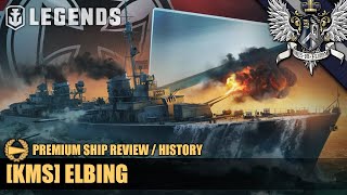 WoWS Legends  Elbing  Premium Ship Review [upl. by Droffig]