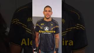 Alex Pereira teaches Nina Drama how to land the perfect head kick shorts mma UFC [upl. by Haneeja]