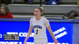 Hopkins vs Minnetonka Girls High School Basketball  Paige Bueckers [upl. by Anemolif]