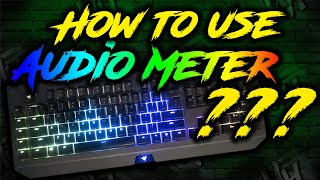 How to use Audio Meter  Razer Synapse 3 [upl. by Devinne]