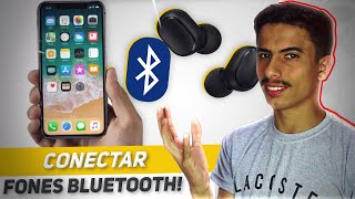 Como conectar FONE DE OUVIDO BLUETOOTH no iPhone [upl. by Teresa571]