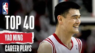 Yao Mings Top 40  Career Plays [upl. by Amick]