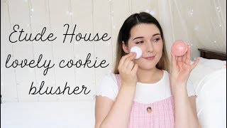 Etude House Lovely Cookie Blusher [upl. by Hsur]