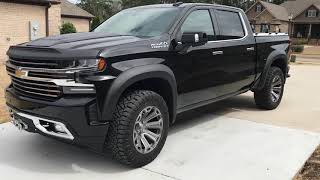 2020 Silverado 1500 Rear Suspension Upgrades King Shocks AddALeaf 35s [upl. by Suolhcin711]