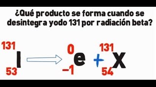 📝Ecuaciones nucleares ejercicios resueltos [upl. by Ecnahoy]