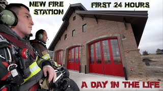 First 24 Hours in a New Fire Station  A Day in the Life [upl. by Marguerita]