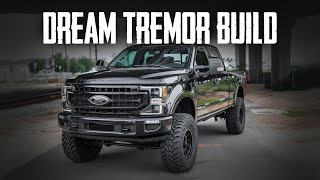 2020 Ford Tremor 45quot Lift and 38s  Carli Suspension Dream Build [upl. by Annauj518]