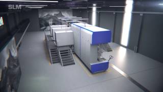 Selective Laser Melting  SLM 500800 [upl. by Atinav]