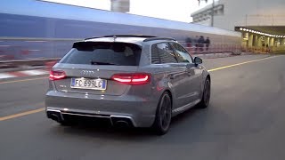 LOUD Audi RS3 Sportback 8V Exhaust Compilation [upl. by Enaoj967]