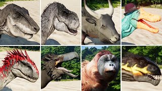 ALL MODDED DINOSAURS PART 1  Jurassic World Evolution [upl. by Liggett]