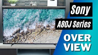 Sony A80J Series 4k OLED Overview [upl. by Isleana]