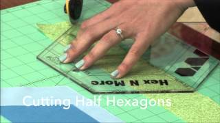 Jaybird Quilts Hex N More Ruler Tutorial by Julie Herman [upl. by Seaden]